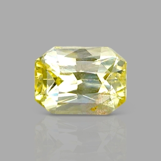 Yellow Sapphire 6.62x4.86x3.80mm Step Cut Octagon AA+ Loose Gemstone - AE015-183158