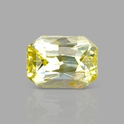 Yellow Sapphire 6.62x4.86x3.80mm Step Cut Octagon AA+ Loose Gemstone - AE015-183158