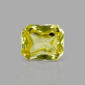 Yellow Sapphire 6.10x5.14x3.25mm Step Cut Octagon AA+ Loose Gemstone - AE017-183139