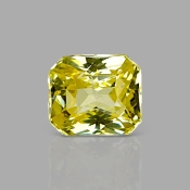 Yellow Sapphire 5.76x4.97x4mm Step Cut Octagon AA+ Loose Gemstone - AE017-183141