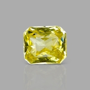 Yellow Sapphire 5.76x5.02x3.65mm Step Cut Octagon AA+ Loose Gemstone - AE017-183142