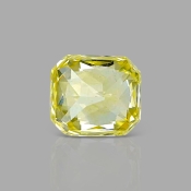 Yellow Sapphire 5.62x5.05x3.90mm Step Cut Octagon AA+ Loose Gemstone - AE017-183143