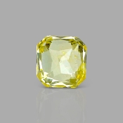 Yellow Sapphire 5.17x5.04x4mm Step Cut Octagon AA+ Loose Gemstone - AE018-183120
