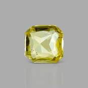 Yellow Sapphire 5.40x5.25x3.35mm Step Cut Octagon AA+ Loose Gemstone - AE018-183121
