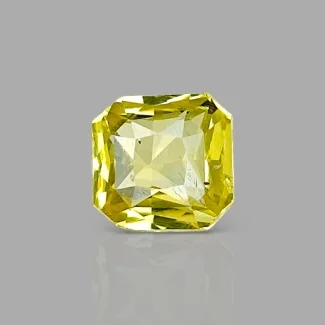 Yellow Sapphire 5.40x5.25x3.35mm Step Cut Octagon AA+ Loose Gemstone - AE018-183121