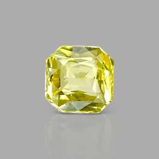 Yellow Sapphire 5.49x5.43x3.20mm Step Cut Octagon AA+ Loose Gemstone - AE018-183123