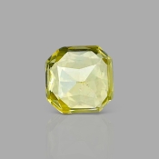 Yellow Sapphire 5.49x5.43x3.20mm Step Cut Octagon AA+ Loose Gemstone - AE018-183123