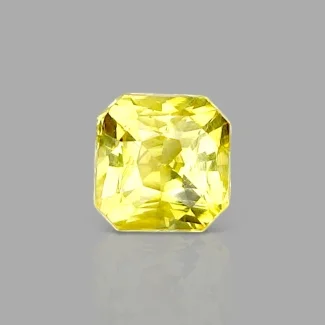 Yellow Sapphire 5.20x5.14x3.80mm Step Cut Octagon AA+ Loose Gemstone - AE018-183125