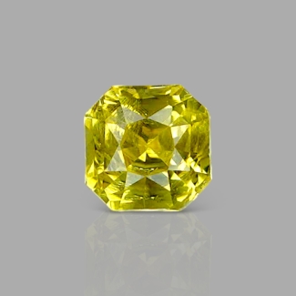 Yellow Sapphire 5.24x5.23x4.05mm Step Cut Octagon AA+ Loose Gemstone - AE018-183126