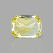 Yellow Sapphire 5.81x4.34x4.05mm Step Cut Octagon AA+ Loose Gemstone - AE013-183145