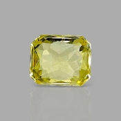 Yellow Sapphire 5.62x4.70x3.80mm Step Cut Octagon AA+ Loose Gemstone - AE013-183146
