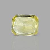 Yellow Sapphire 5.80x4.52x3.80mm Step Cut Octagon AA+ Loose Gemstone - AE013-183147