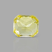 Yellow Sapphire 5.25x4.55x4.25mm Step Cut Octagon AA+ Loose Gemstone - AE013-183148