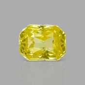 Yellow Sapphire 5.82x4.50x3.85mm Step Cut Octagon AA+ Loose Gemstone - AE011-183128