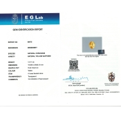 Yellow Sapphire 15.65x12.59x8.10mm Faceted Oval AAA Loose Gemstone - PK-182923