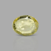 Yellow Sapphire 11.50x9x5.60mm Faceted Oval AA Loose Gemstone - AE026-183210