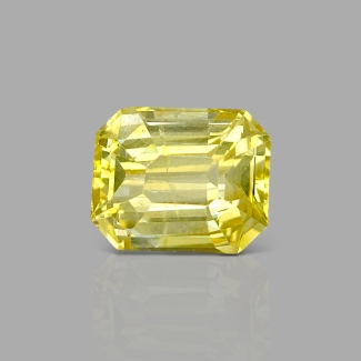 Yellow Sapphire 10.82x8.82x6.25mm Step Cut Octagon AA Loose Gemstone - AE026-183213