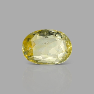 Yellow Sapphire 11.35x8.12x5.60mm Faceted Oval A+ Loose Gemstone - AE020-183193