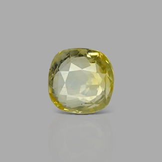 Yellow Sapphire 9.65x9.63x5.25mm Faceted Square Cushion A+ Loose Gemstone - AE020-183204