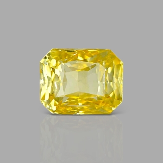 Yellow Sapphire 9.78x7.72x6.42mm Step Cut Octagon AAA Loose Gemstone - RS-183238