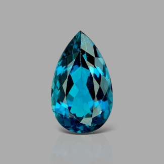 London Blue Topaz 17x10mm Faceted Pear AAA Grade Loose Gemstone - 158197