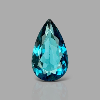 London Blue Topaz 16x9mm Faceted Pear AAA Loose Gemstone - 158203