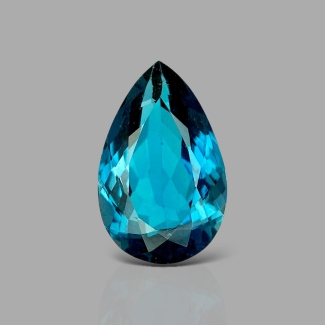 London Blue Topaz 17x10mm Faceted Pear AAA Grade Loose Gemstone - 158204