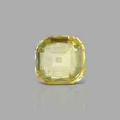 Yellow Sapphire 12.69x12.25x7.80mm Faceted Square Cushion AAA Loose Gemstone - GP-183013