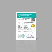 Yellow Sapphire 12.46x8.46x5.30mm Faceted Oval AA Loose Gemstone - AE001-183033