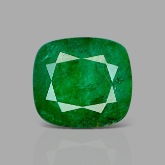 Emerald 12.70x11.57x8.50mm Faceted Cushion A+ Loose Gemstone - BV-183314