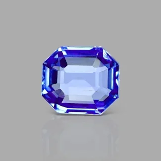 Blue Sapphire 10.71x9.44x5.22mm Step Cut Octagon AA+ Loose Gemstone - AE-183395