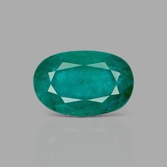 Emerald 12.47X8.23X7.14mm Faceted Oval A+ Loose Gemstone - SH002-183944