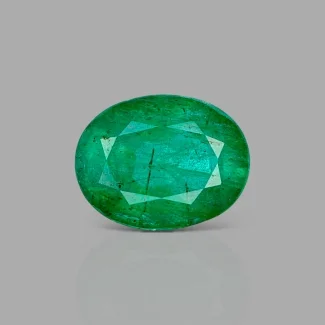 Emerald 10.86X8.42X6.44mm Faceted Oval AA Loose Gemstone - SH002-183945