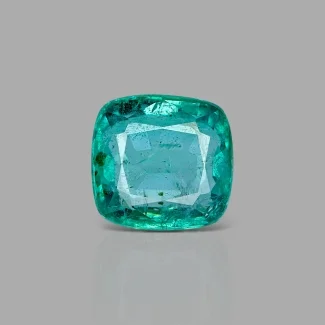 Emerald 10.09x9.68x5.90mm Faceted Cushion A+ Loose Gemstone - SH002-183938