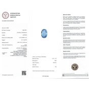 Blue Sapphire 13.34x9.51x6.04mm Faceted Oval A+ Loose Gemstone - SH01A-183566