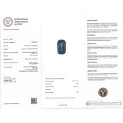 Blue Sapphire 11.55x7.93x6.18mm Faceted Cushion AAA Loose Gemstone - SH01E-183572