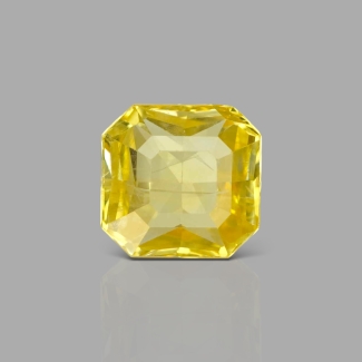 Yellow Sapphire 10.37x9.94x5.79mm Step Cut Octagon AA+ Loose Gemstone - SH01E-183569