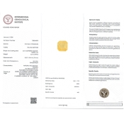 Yellow Sapphire 9.92x9.18x6.05mm Step Cut Octagon AA+ Loose Gemstone - SH01E-183570