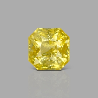 Yellow Sapphire 11.18x11.11x8.73mm Step Cut Octagon AA Loose Gemstone - SH01I-183549