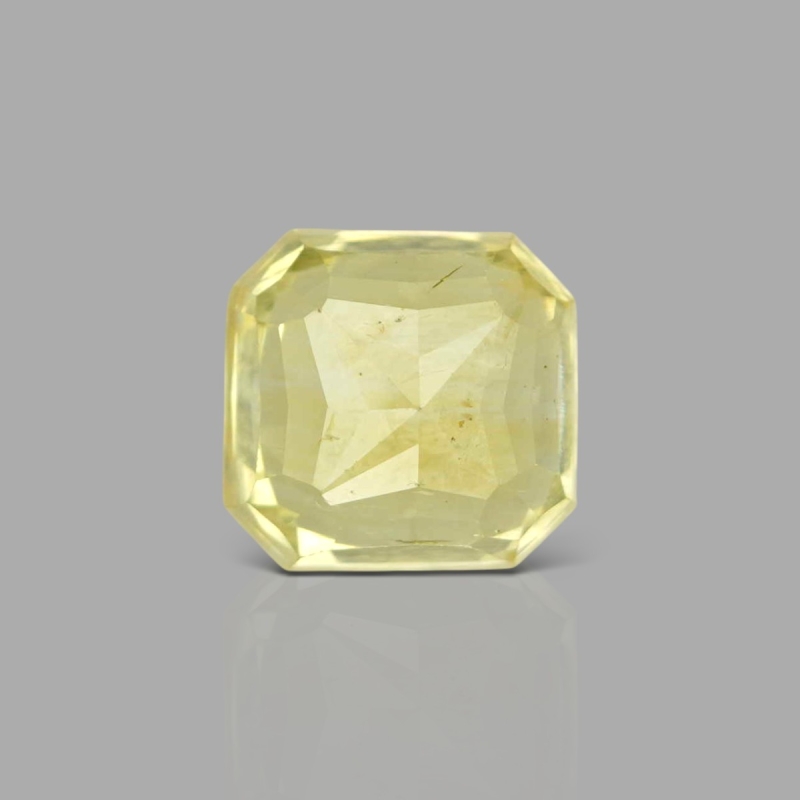 Yellow Sapphire 10.58x10.25x8.44mm Step Cut Octagon AA Loose Gemstone - SH01I-183550