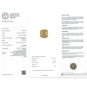 Yellow Sapphire 10.58x10.25x8.44mm Step Cut Octagon AA Loose Gemstone - SH01I-183550