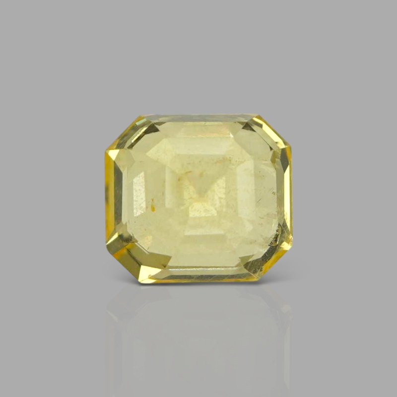 Yellow Sapphire 8.96x8.08x6.72mm Step Cut Octagon AA Loose Gemstone - SH01I-183551
