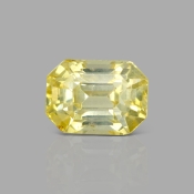Yellow Sapphire 11.43x8.43x8.25mm Step Cut Octagon AA+ Loose Gemstone - SH01D-183533