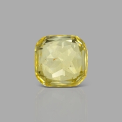 Yellow Sapphire 9.74x9.54x6.48mm Faceted Cushion AA+ Loose Gemstone - SH01D-183537