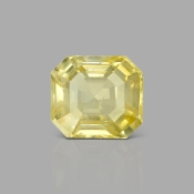 Yellow Sapphire 10.31X9.19X5.84mm Step Cut Octagon AA+ Loose Gemstone - SH01C-183541