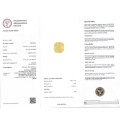 Yellow Sapphire 10.31X9.19X5.84mm Step Cut Octagon AA+ Loose Gemstone - SH01C-183541