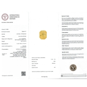 Yellow Sapphire 11.60X9.95X7.73mm Step Cut Octagon AAA Loose Gemstone - SH01B-183559