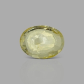 Yellow Sapphire 12.58X9.37X5.81mm Faceted Oval AA+ Loose Gemstone - SH01A-183564