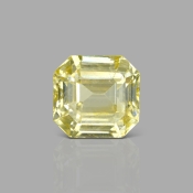 Yellow Sapphire 10.82X10.29X7.81mm Step Cut Octagon AA+ Loose Gemstone - SH01H-183553