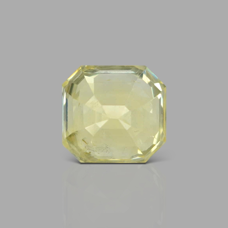 Yellow Sapphire 10.33x9.63x7.73mm Step Cut Octagon AA Loose Gemstone - SH01G-183543